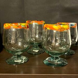 Novica Confetti Multi Colored Rim Glasses